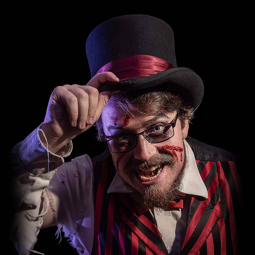 Boston ghost host Arthur Preston