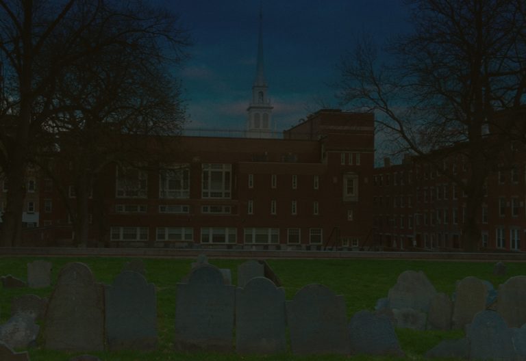 copps hill burying ground dark graves