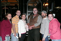 boston ghost tour guests and tour guide