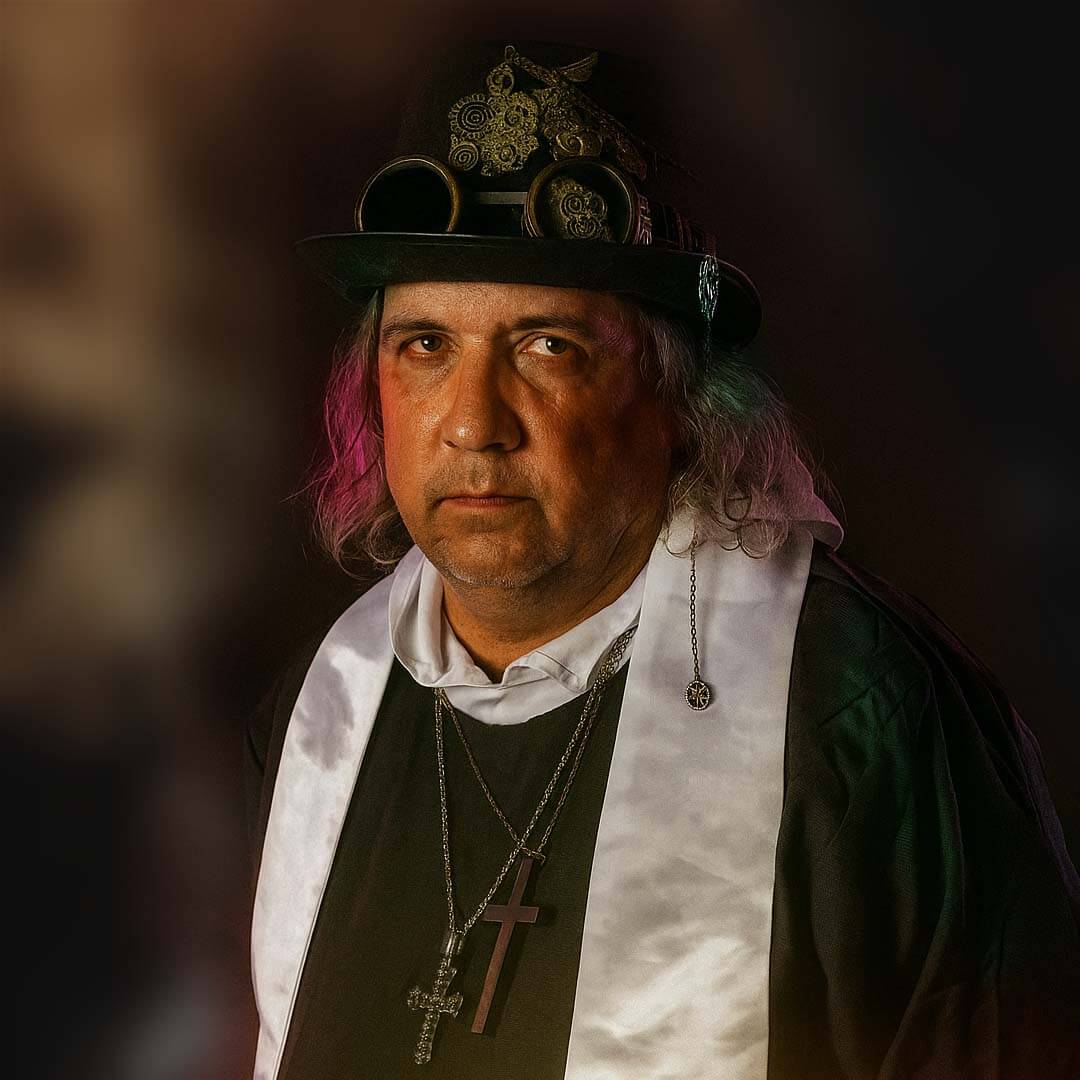 Key West ghost host Father James Peterson
