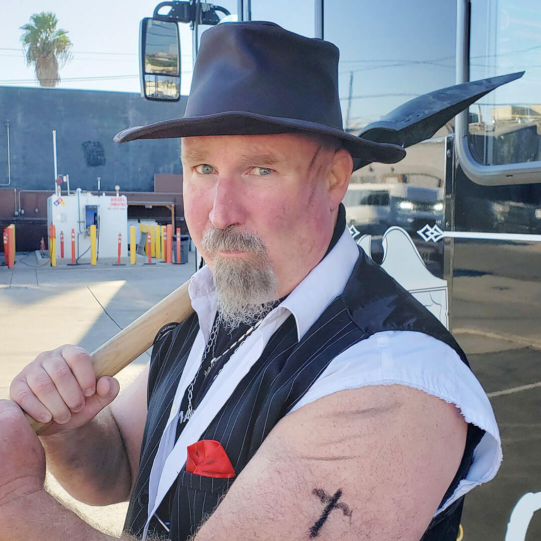 San Diego Ghost Host Gravedigger Dave