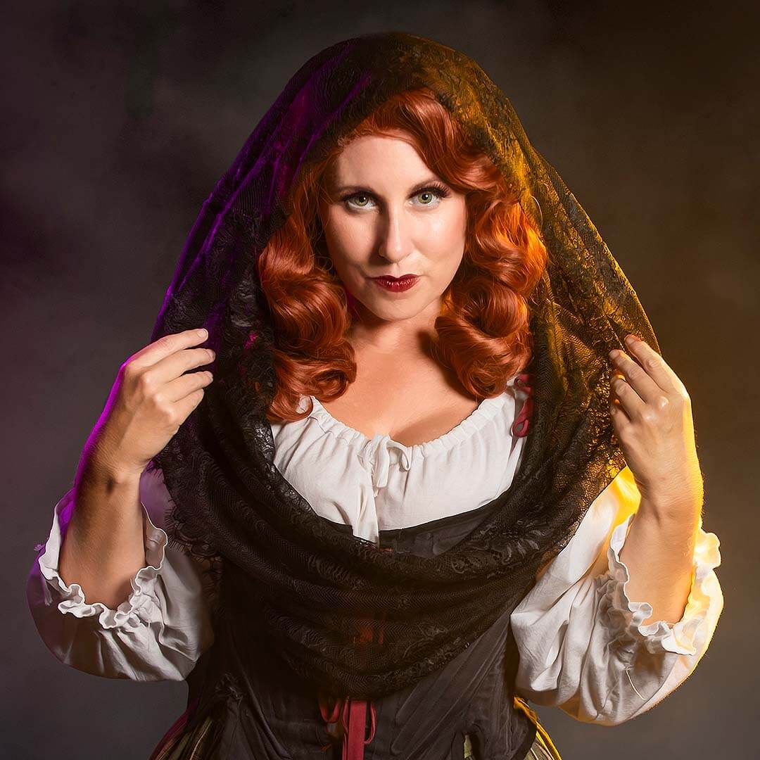 St. Augustine ghost host Miss Daaé