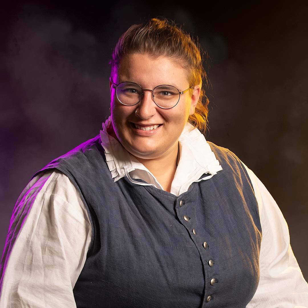 St. Augustine ghost host Kelsey