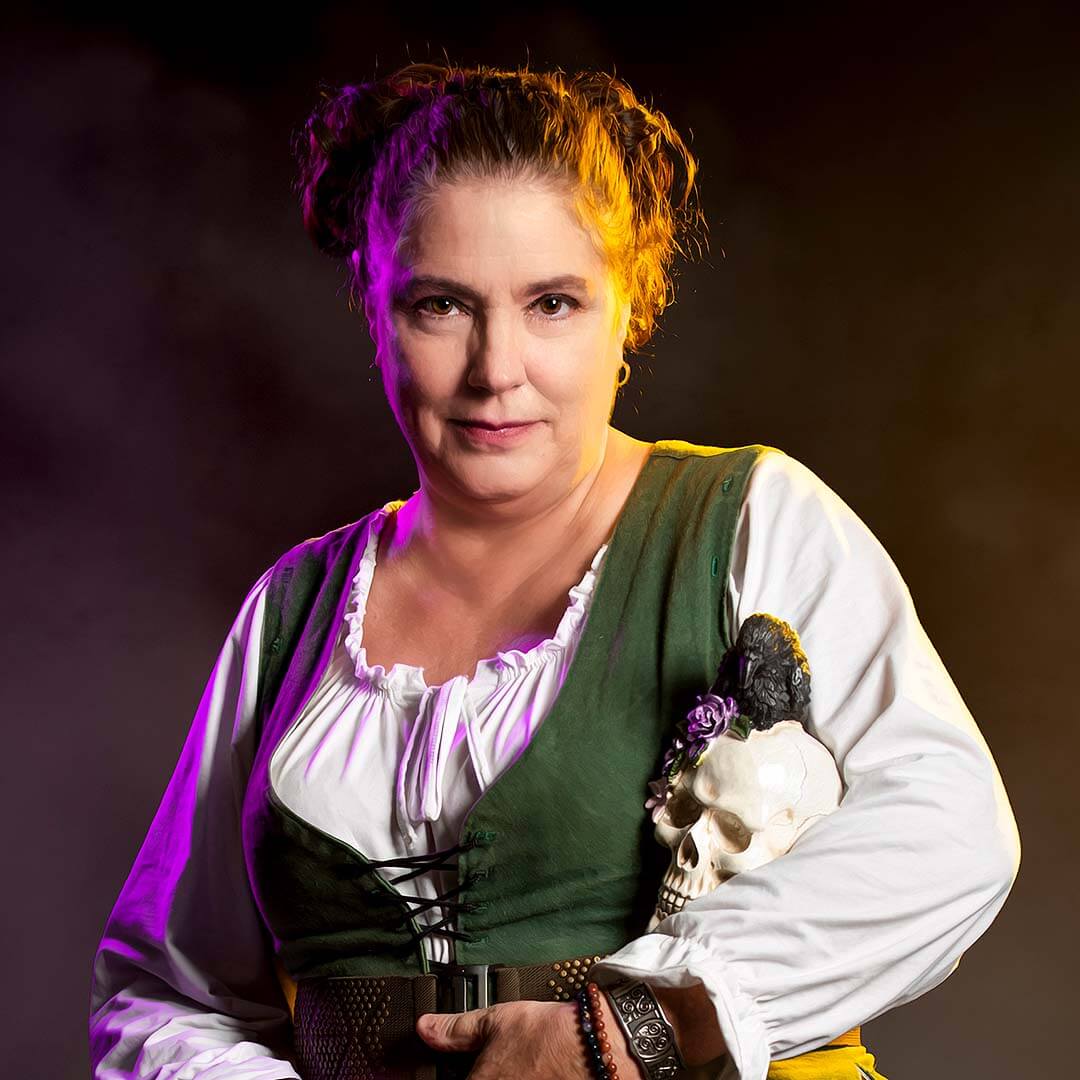 St. Augustine ghost host Widow Jenkins