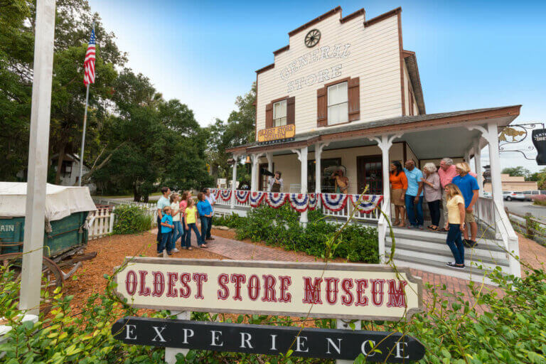 Guests at St. Augustine Oldest Store Museum