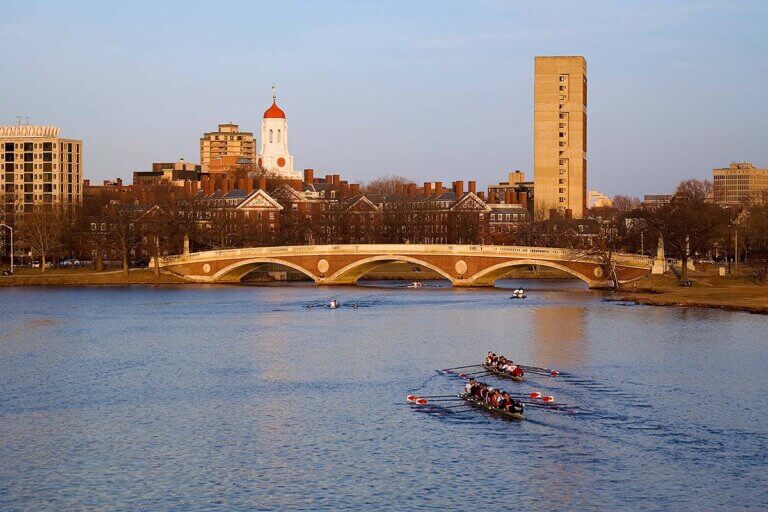 Experience the rowing at the Charles River