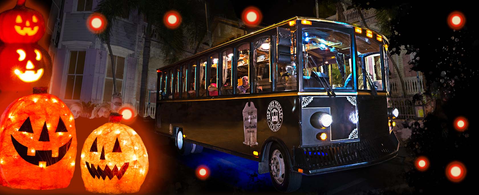 Ghosts & Gravestones Sights and Lights Halloween Tour