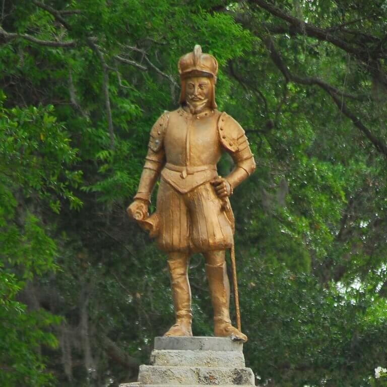 statue of Juan Ponce de Leon