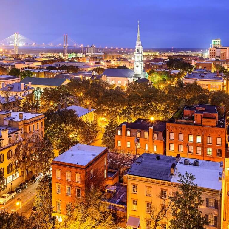 The Historic District highlights beautiful old architecture