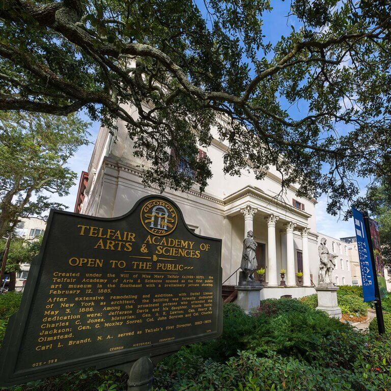 Telfair Museums, located in Savannah, feature a blend of art