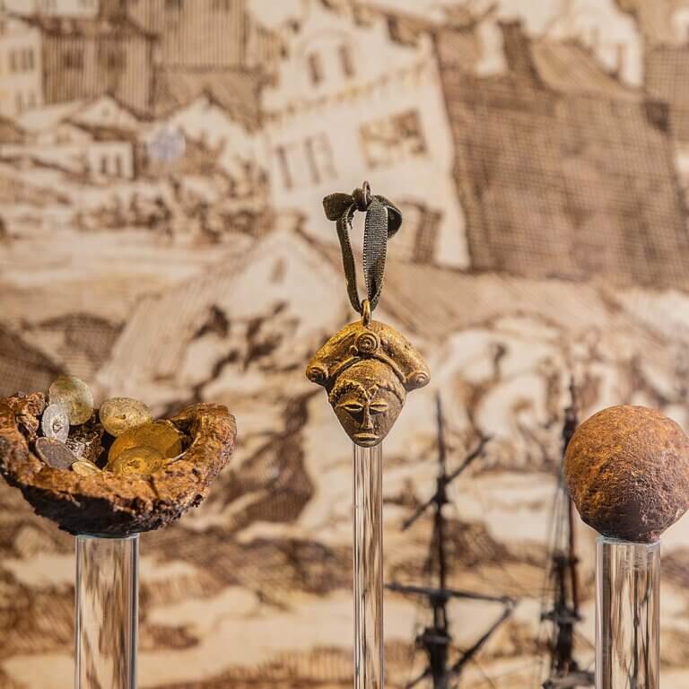 Savannah Pirates and Treasure Museum exhibit