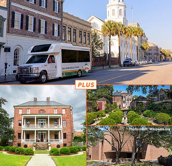 Charleston City Tour, Charleston Museum, Joseph Manigault House, Heyward-Washington House
