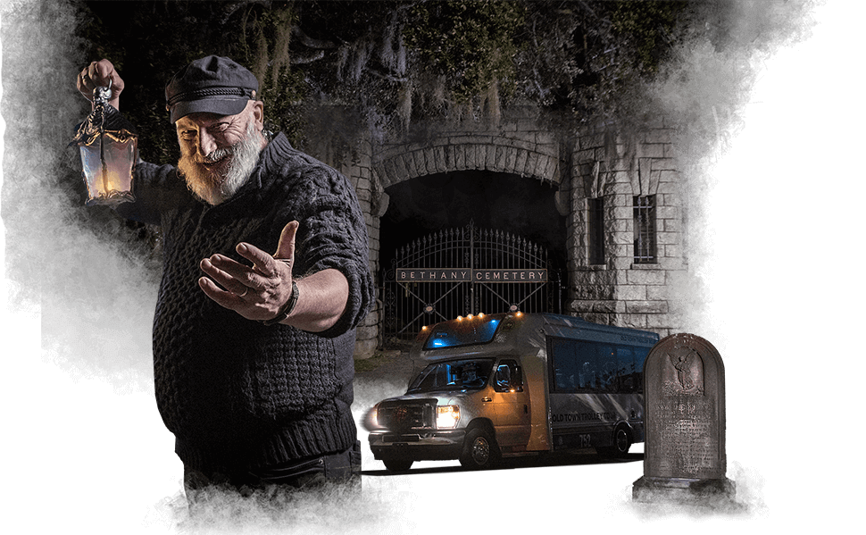 Charleston Ghosts & Gravestones Tour at Bethany Cemetery