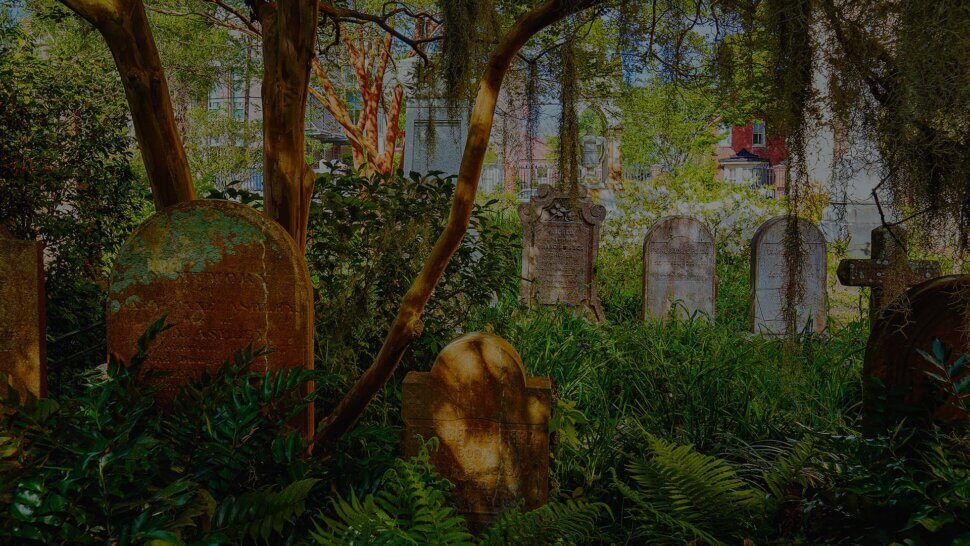 Charleston haunted cemetery